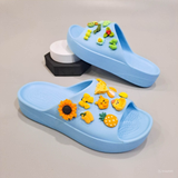  Dép quai ngang Dinas classic platform slide nữ chính hãng 