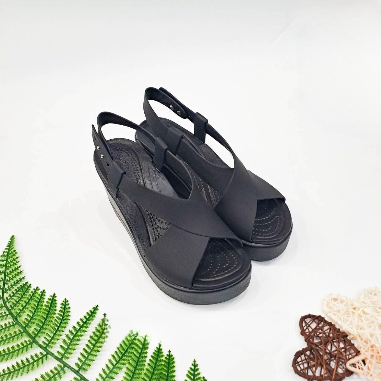  Sandal xuồng cross brooklyn x strap nữ đế 8 phân 