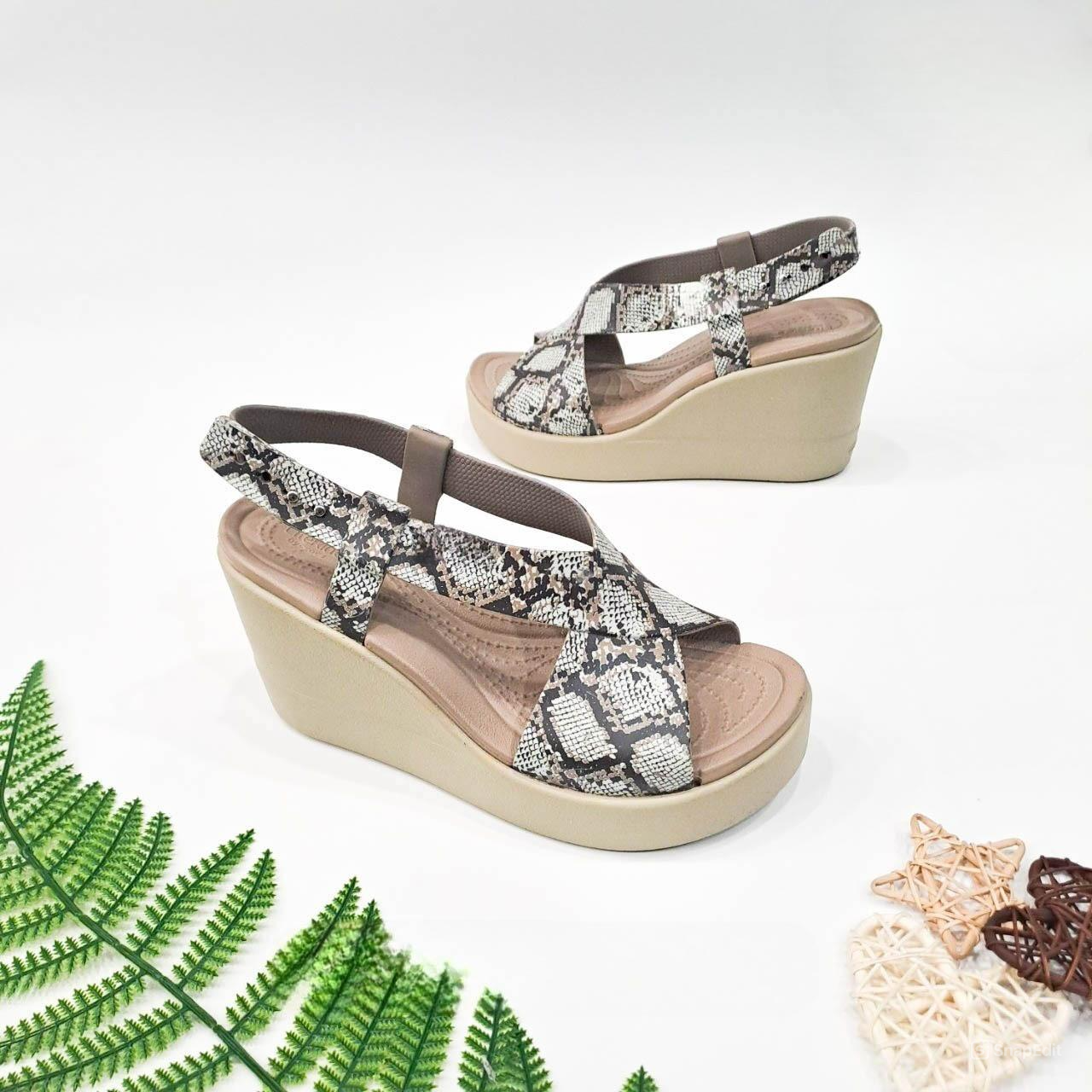  Sandal xuồng cross brooklyn x strap nữ đế 8 phân 