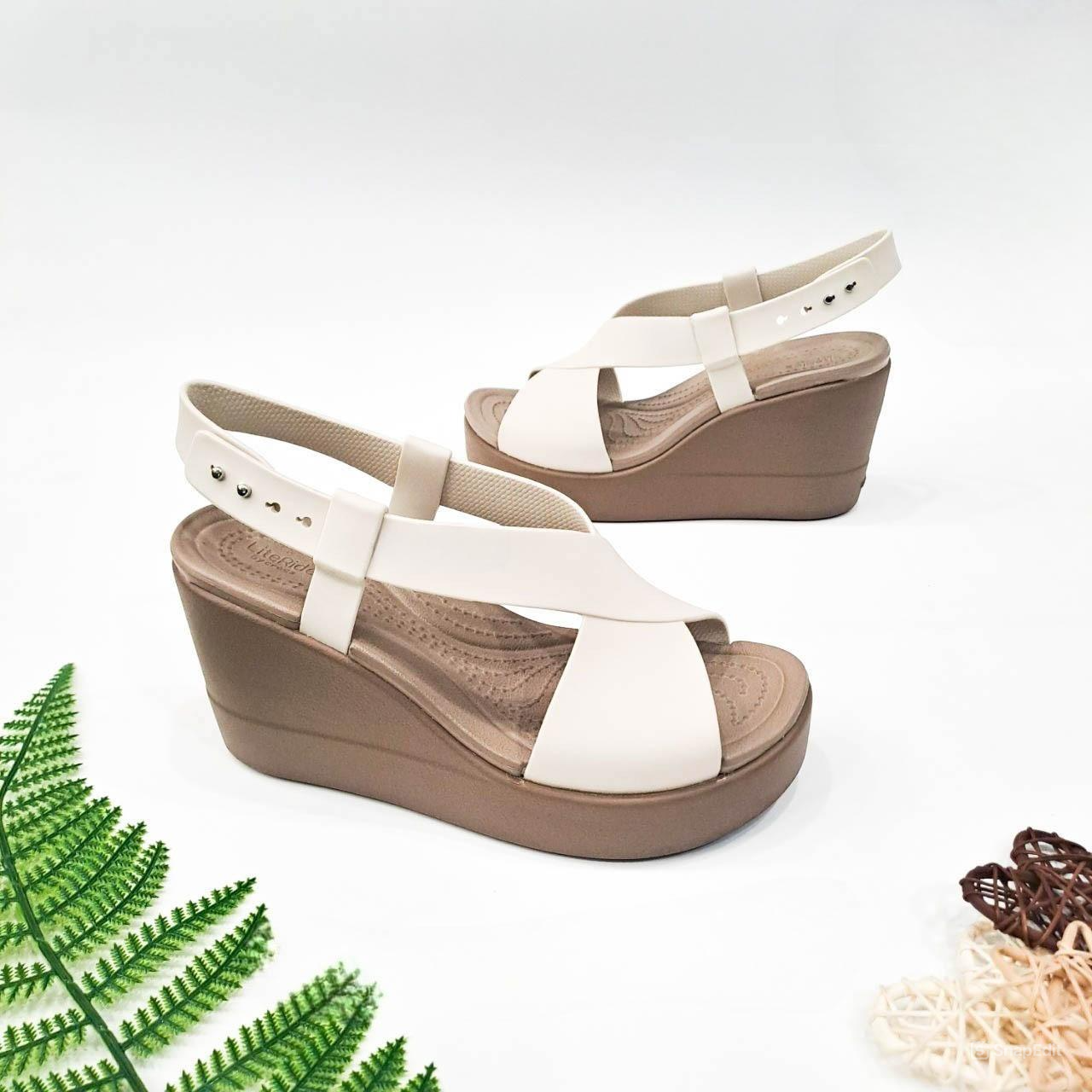  Sandal xuồng cross brooklyn x strap nữ đế 8 phân 