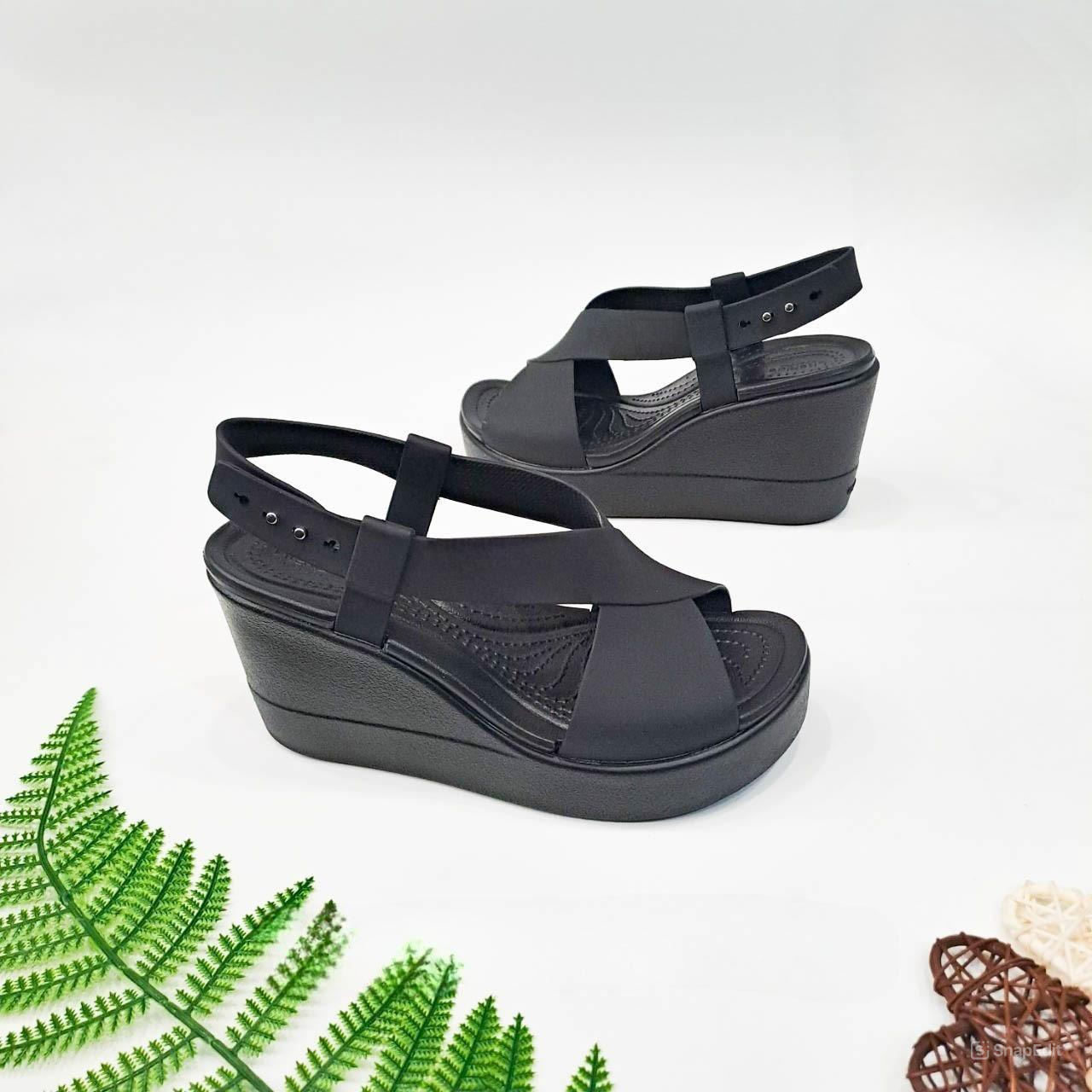  Sandal xuồng cross brooklyn x strap nữ đế 8 phân 