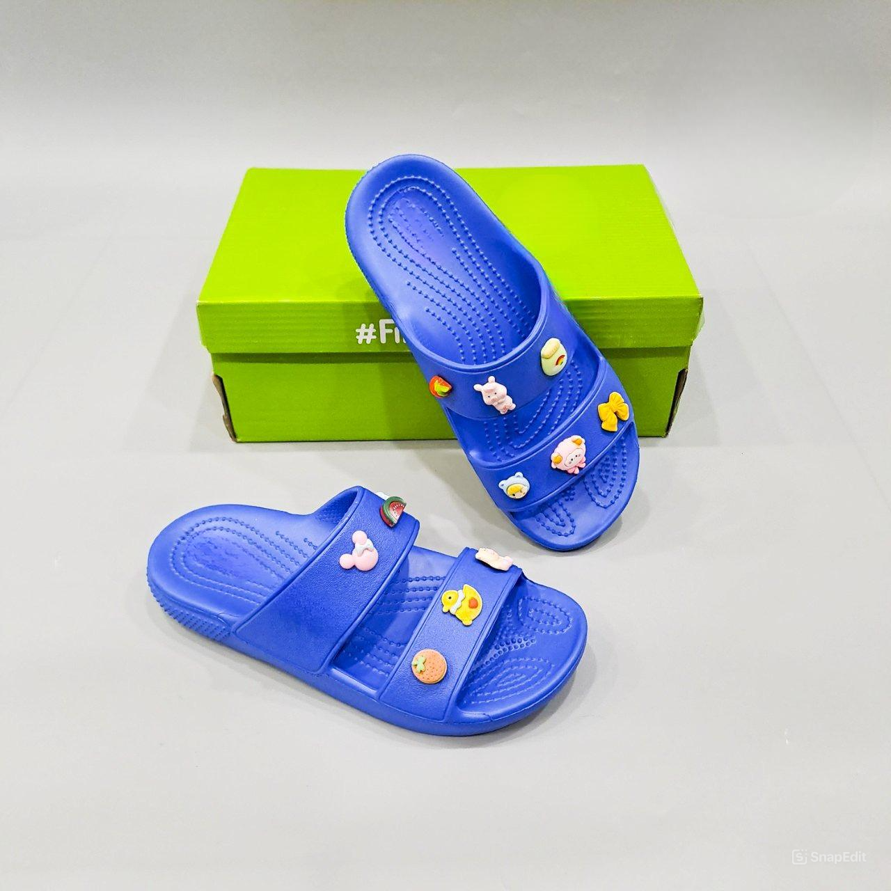  Dép Dinas hai quai ngang classic lỗ nam nữ xuất khẩu 