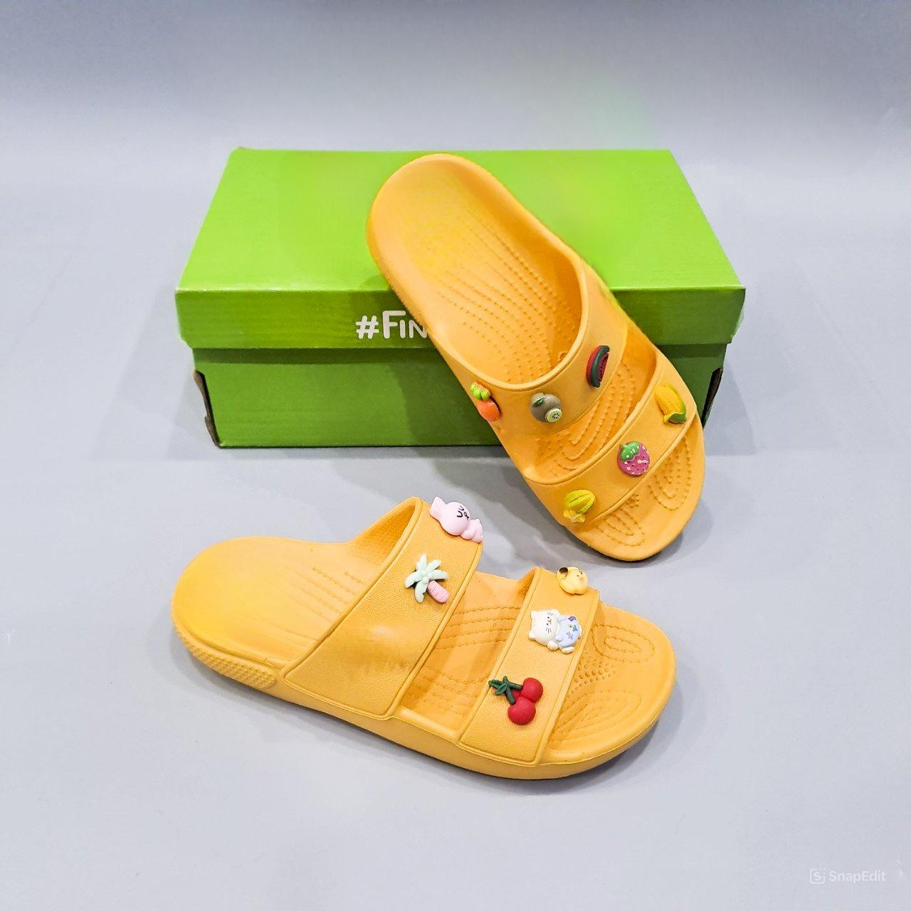  Dép Dinas hai quai ngang classic lỗ nam nữ xuất khẩu 