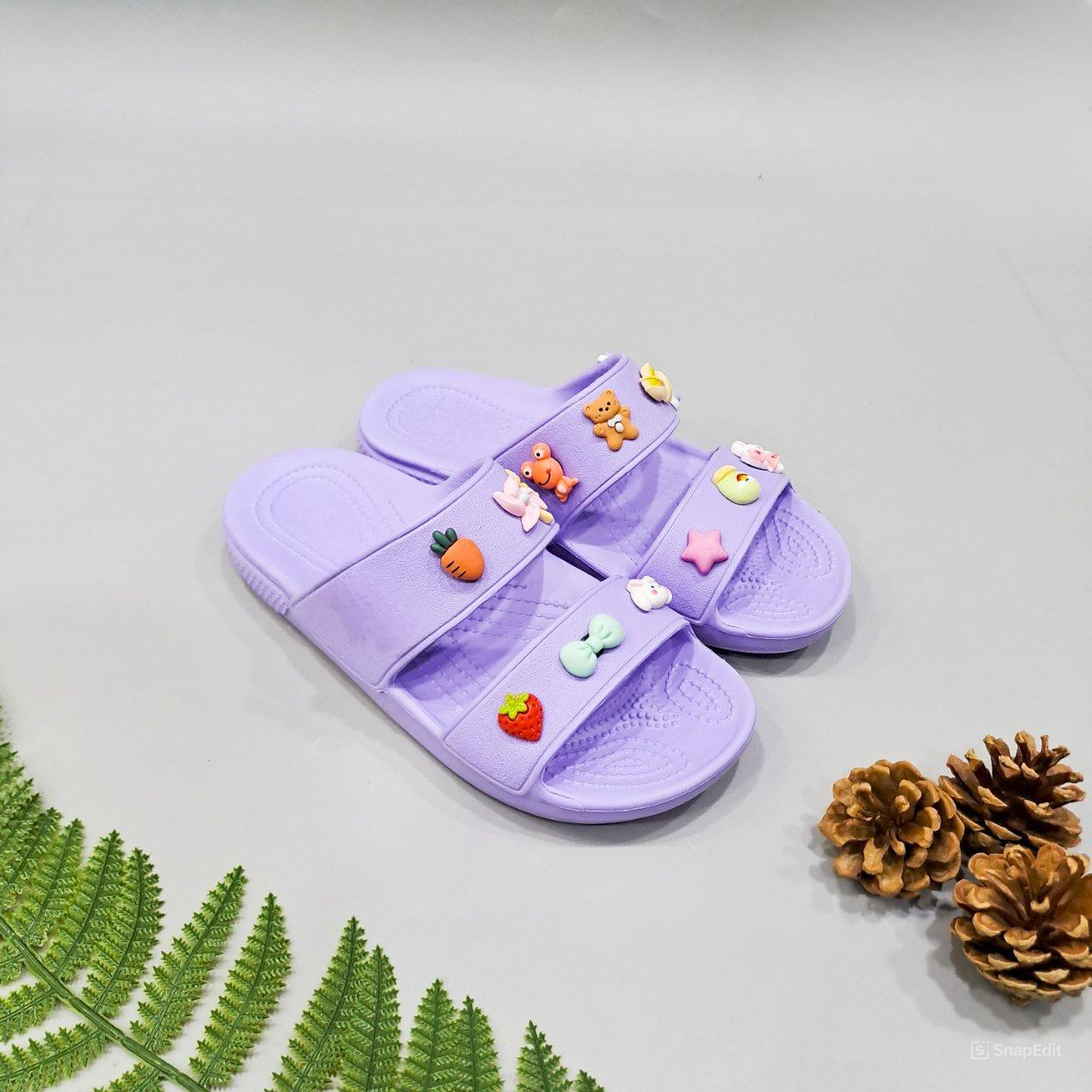  Dép Dinas hai quai ngang classic lỗ nam nữ xuất khẩu 