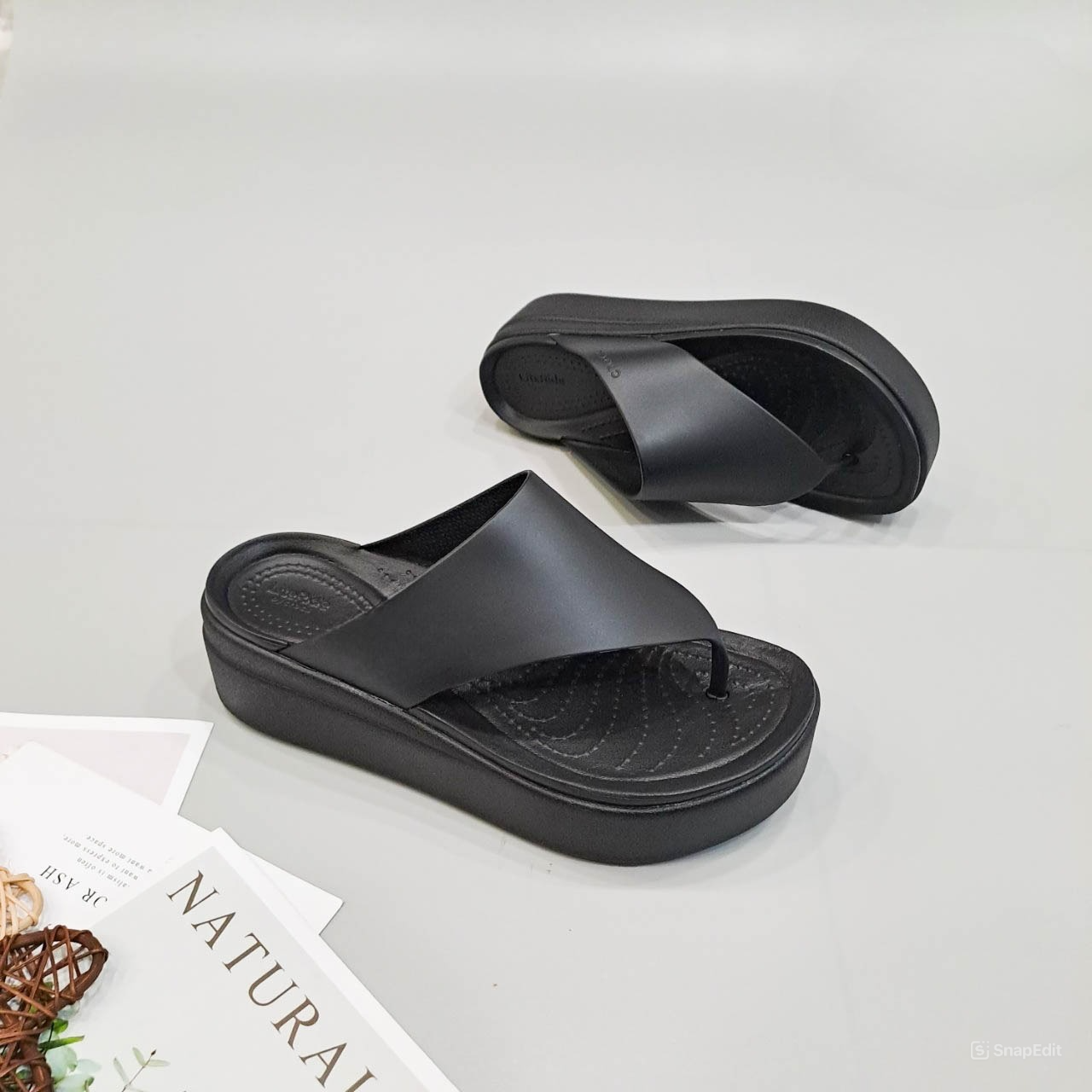  Dép xỏ ngón đế xuồng Dinas brooklyn flip flop nữ 