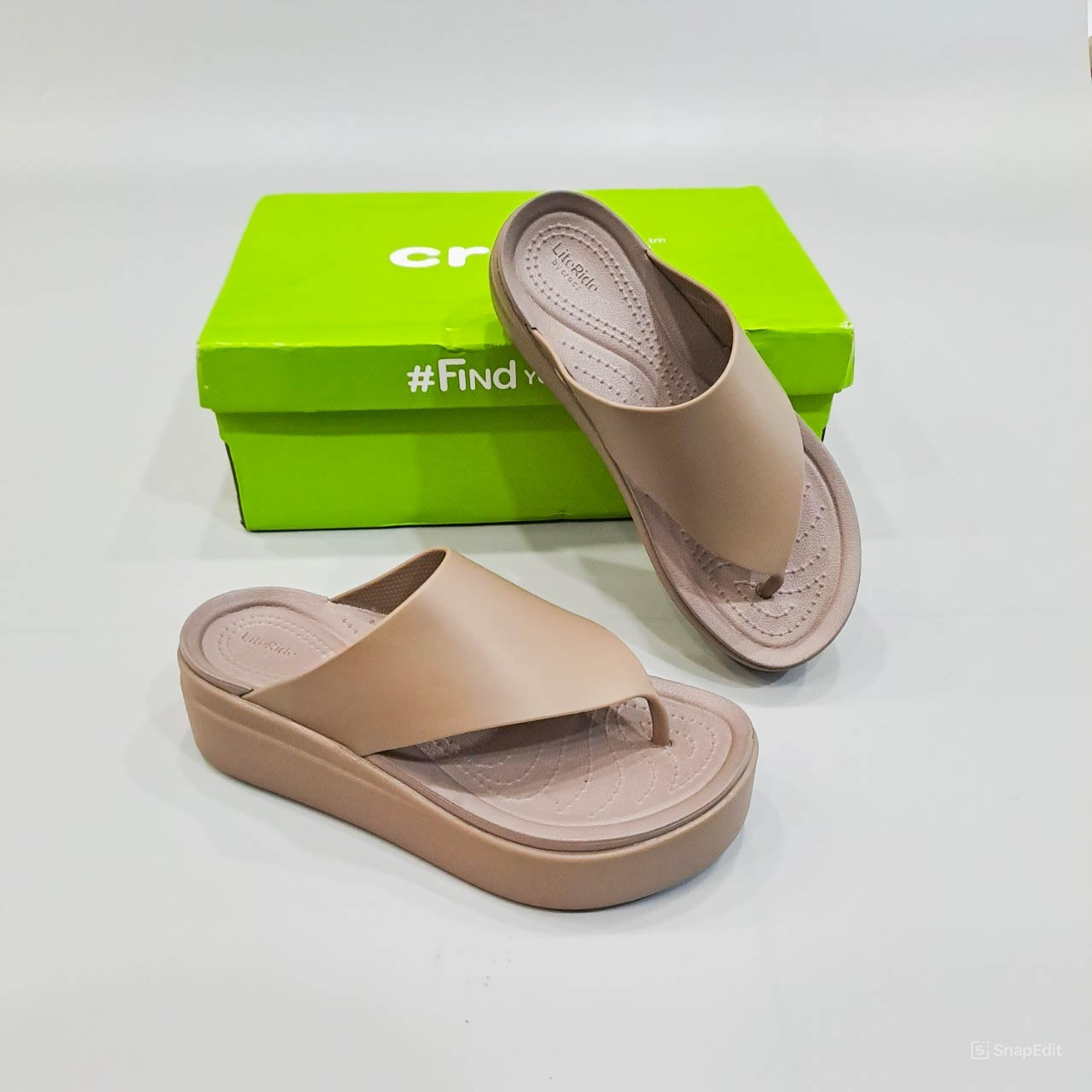  Dép xỏ ngón đế xuồng Dinas brooklyn flip flop nữ 