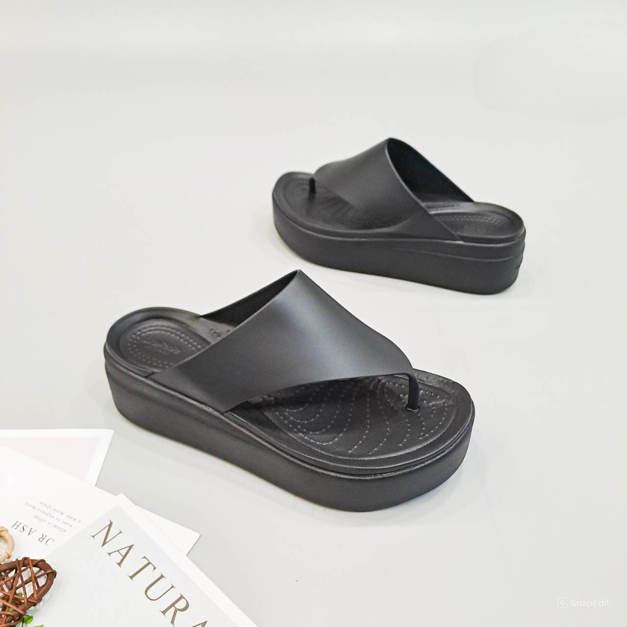  Dép xỏ ngón đế xuồng Dinas brooklyn flip flop nữ 