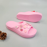  Dép quai ngang Dinas classic platform slide nữ chính hãng 