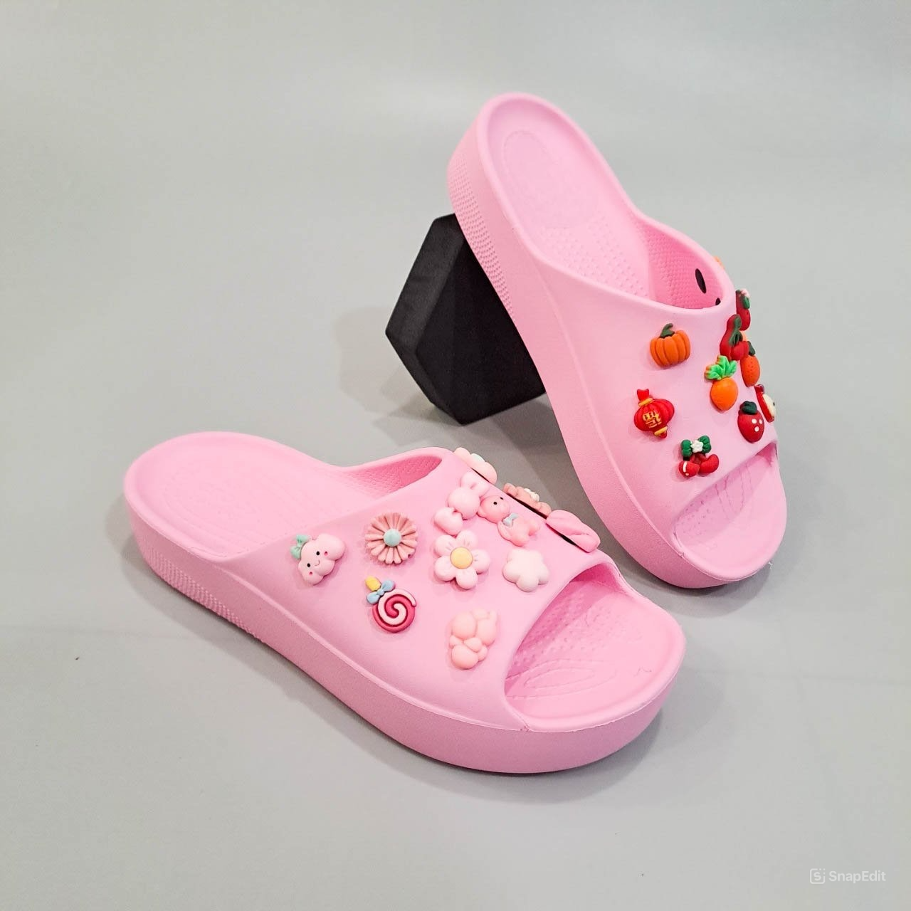  Dép quai ngang Dinas classic platform slide nữ chính hãng 