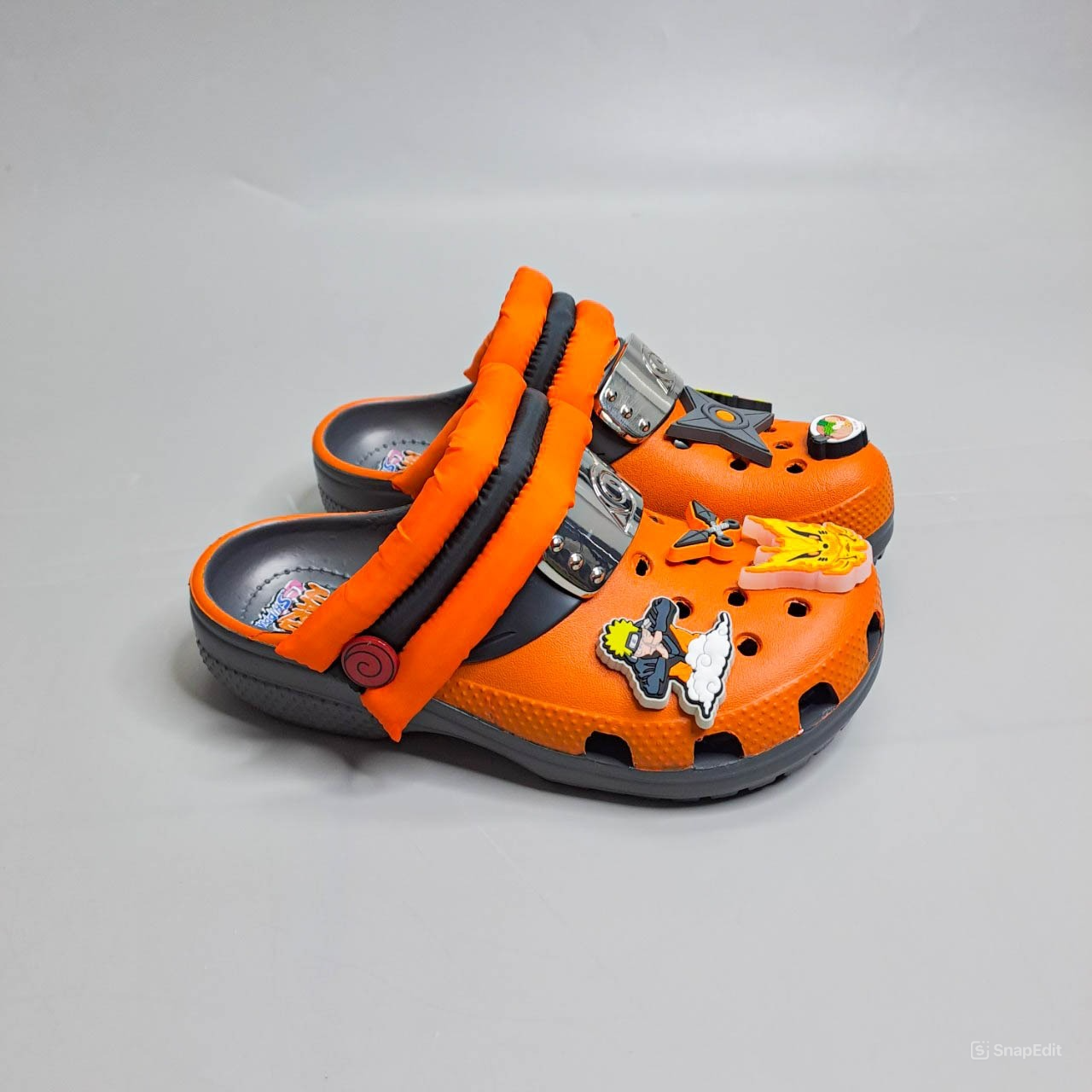  Dép Clog Trẻ Em Dinas Classic Naruto - Graphite 