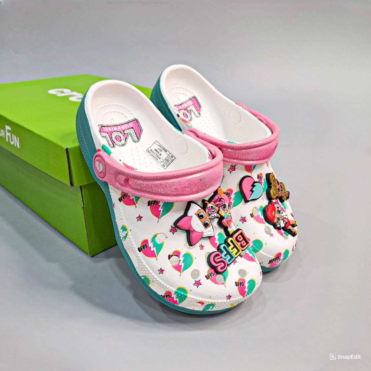  Dép sục Dinas classic LOL Surprise trẻ em 