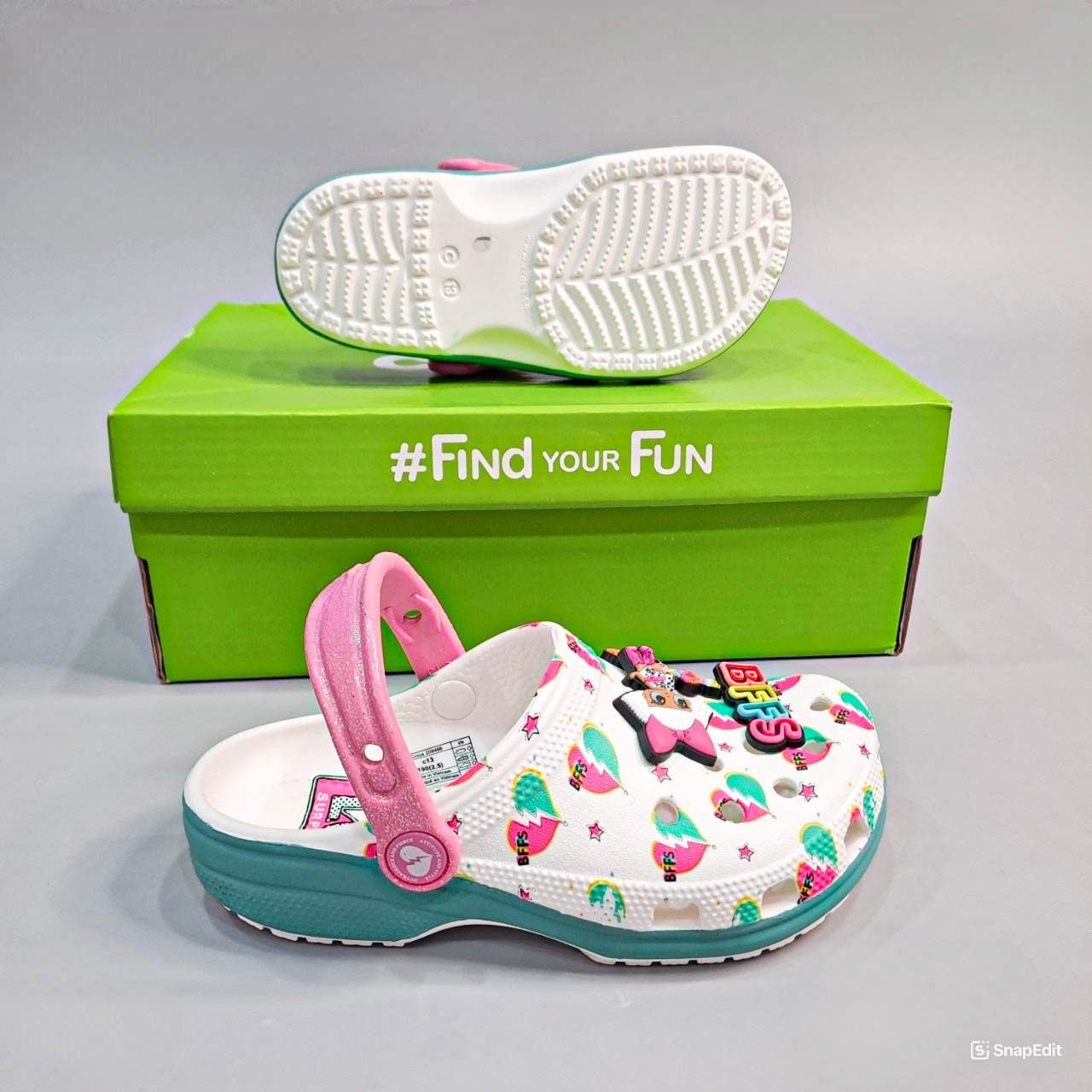  Dép sục Dinas classic LOL Surprise trẻ em 