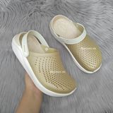  Dép sục cross literide nam nữ chính hãng màu vàng đồng 
