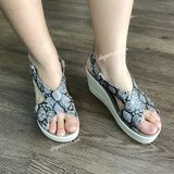  Sandal xuồng cross brooklyn x strap nữ đế 8 phân 