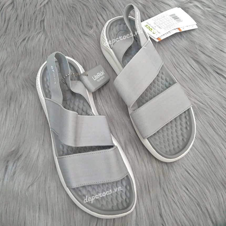  Sandal cross literide stretch quai chéo nữ chính hãng 