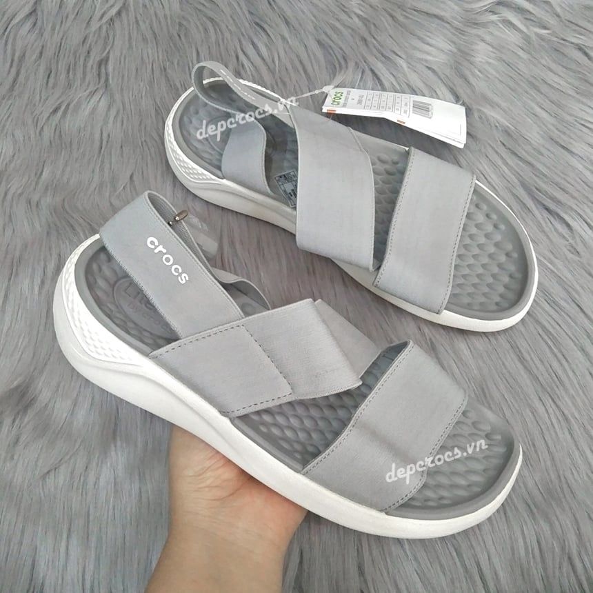  Sandal cross literide stretch quai chéo nữ chính hãng 