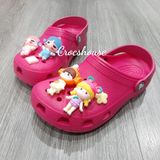  Dép sục Dinas classic trẻ em màu hồng chính hãng 