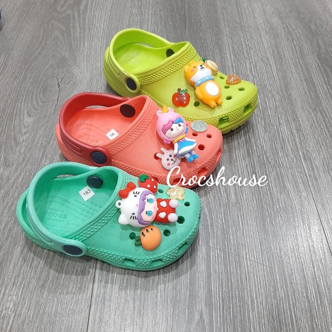  Dép sục cross classic trẻ em chính hãng 