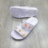  Dép cross hai quai ngang classic lỗ camo nam nữ chính hãng 