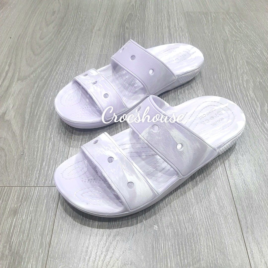  Dép cross hai quai ngang classic lỗ camo nam nữ chính hãng 