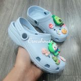  Dép sục cross classic trơn size 36-39 chính hãng 