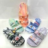  Dép cross hai quai ngang classic lỗ camo nam nữ chính hãng 