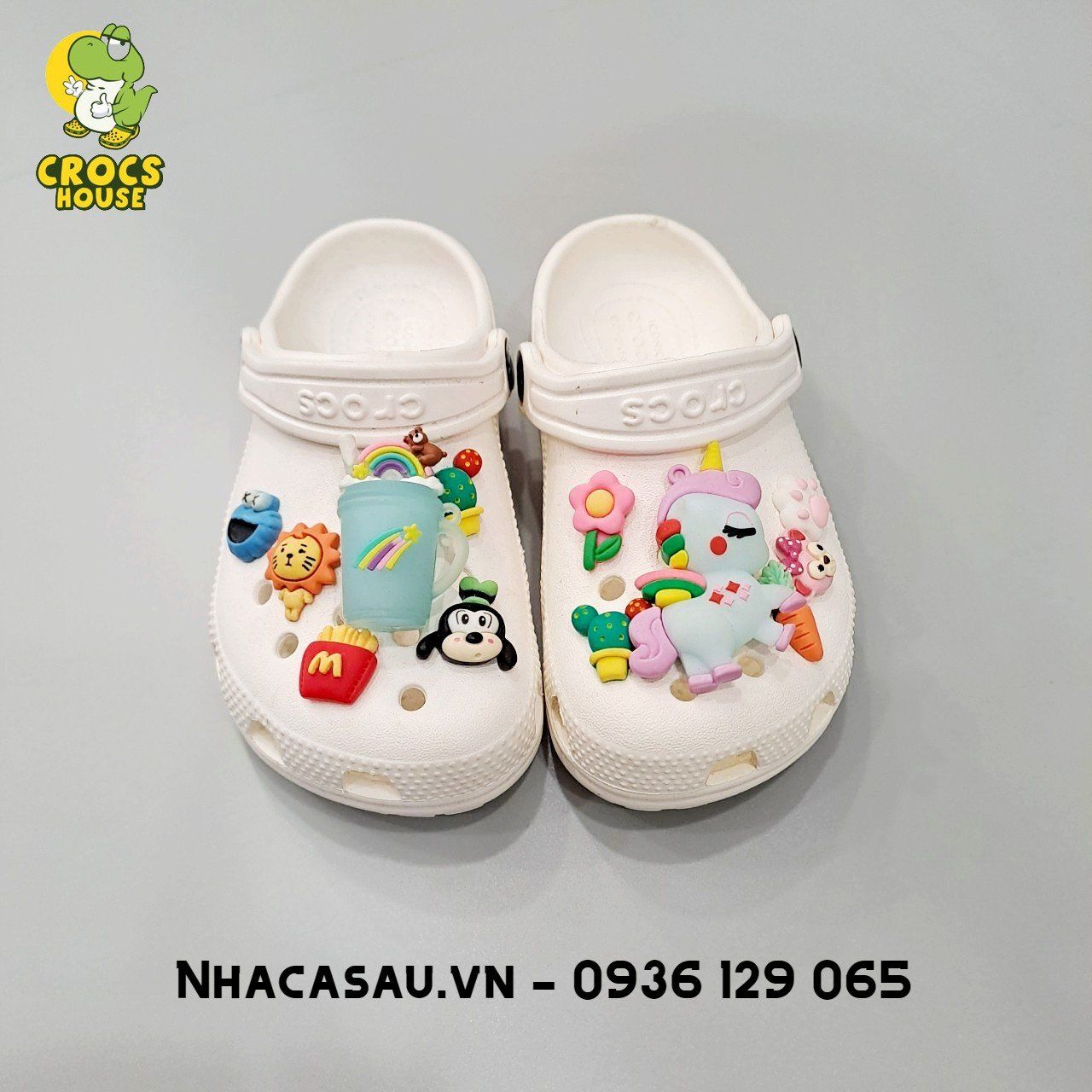  Dép sục cross classic trơn size 36-39 chính hãng 