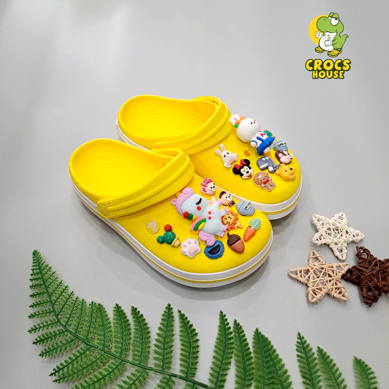  Dép sục Dinas band crocband nam nữ chính hãng 
