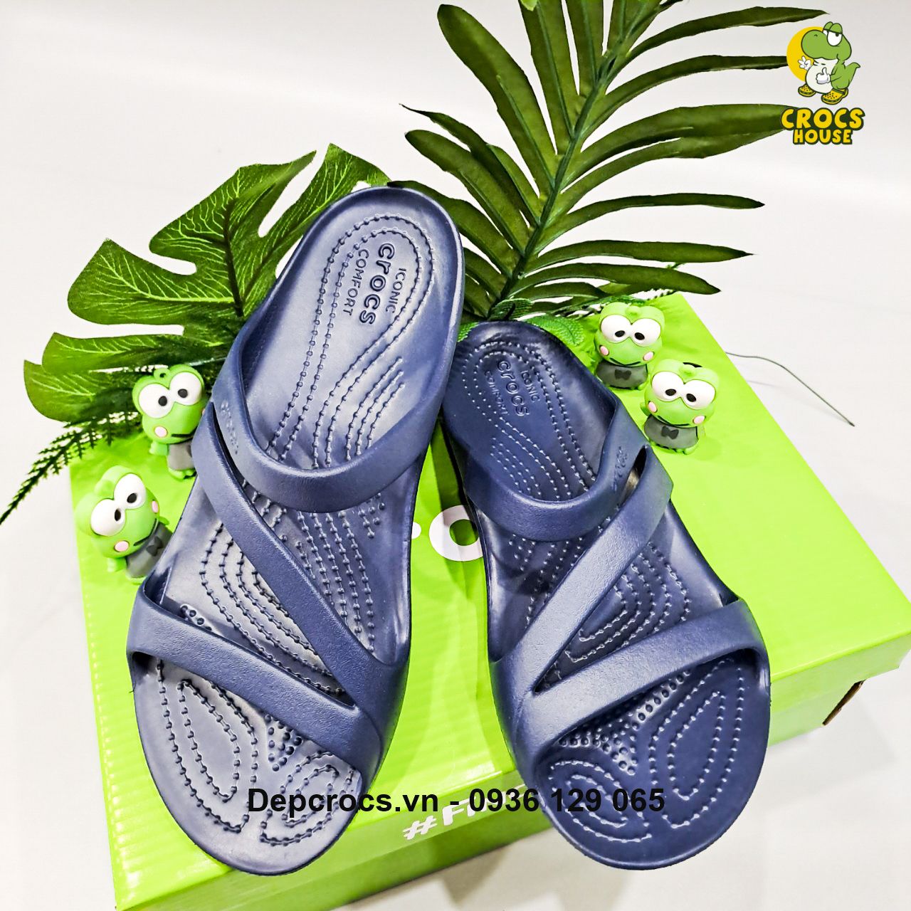  Dép quai ngang cross kadee ii đúc nữ chính hãng 