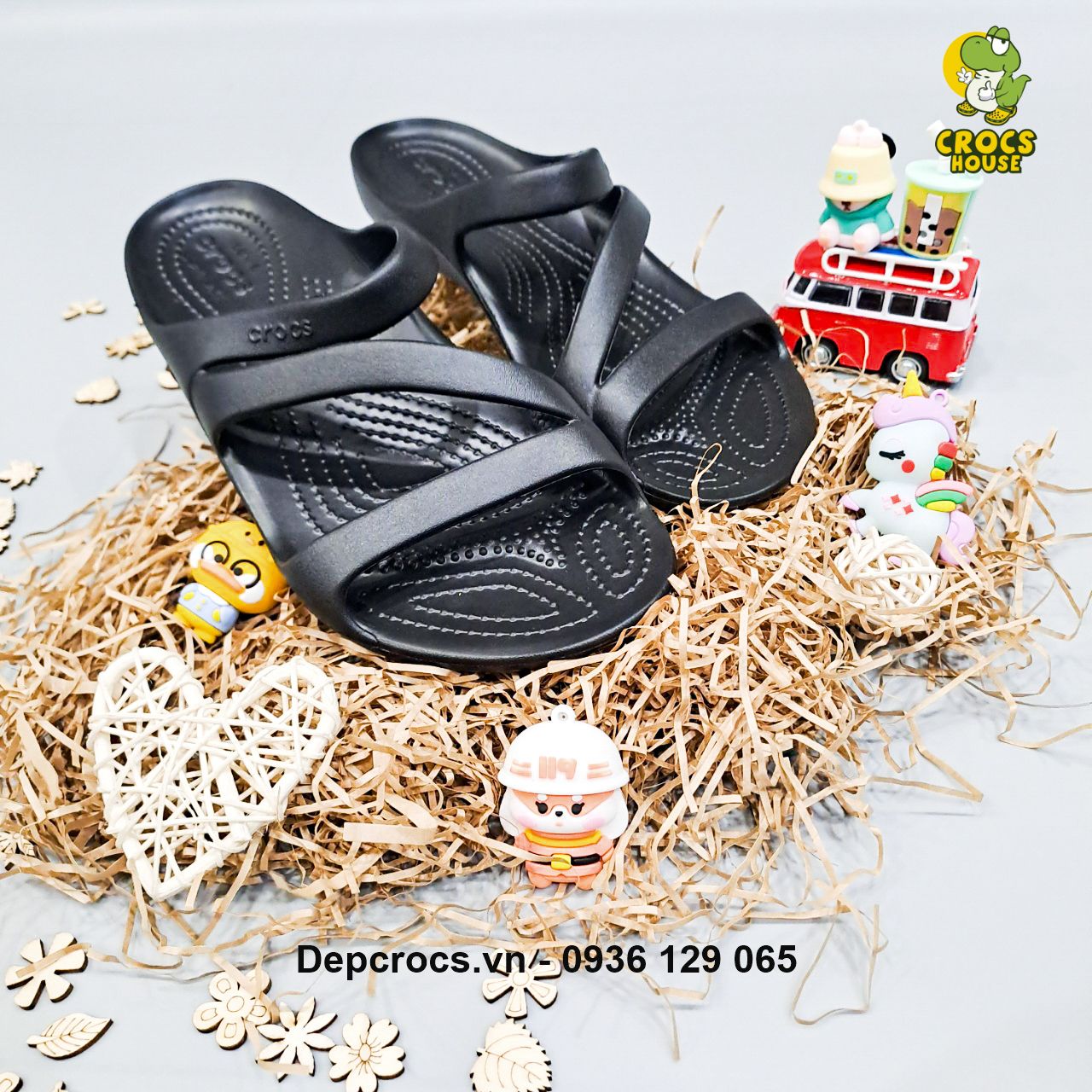  Dép quai ngang cross kadee ii đúc nữ chính hãng 