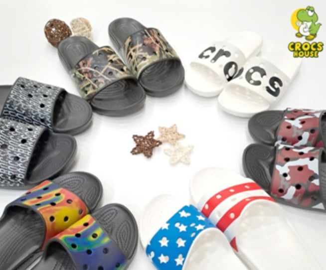  Dép quai ngang cross classic camo nam nữ chính hãng 