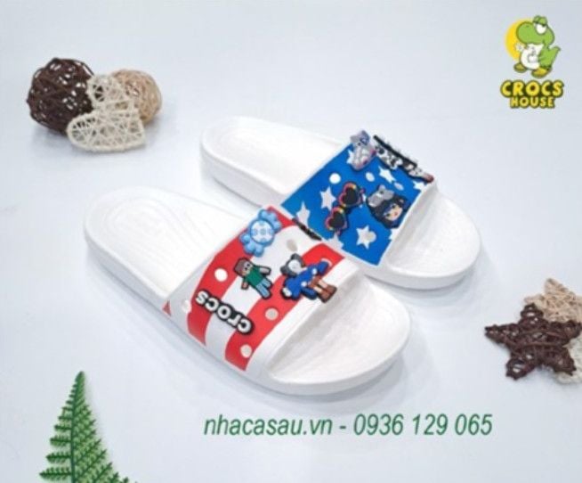  Dép quai ngang cross classic nam nữ chính hãng 