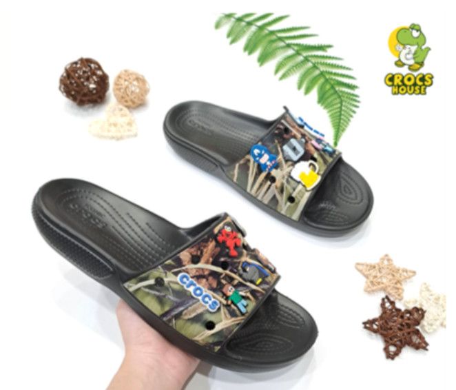  Dép quai ngang cross classic camo nam nữ chính hãng 
