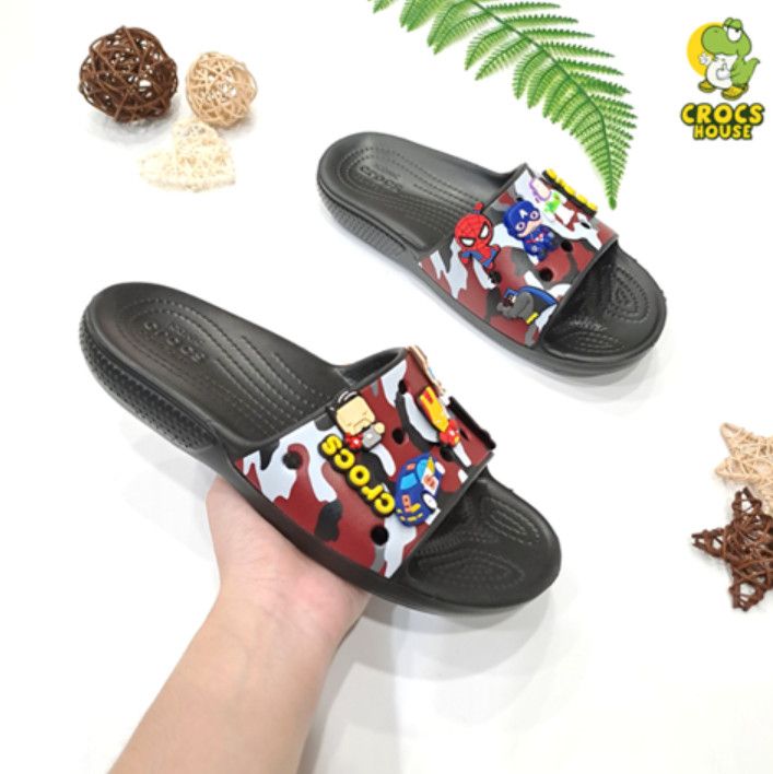  Dép quai ngang cross classic camo nam nữ chính hãng 