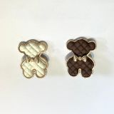  Jibbitz charms kim loại gắn dép cross 