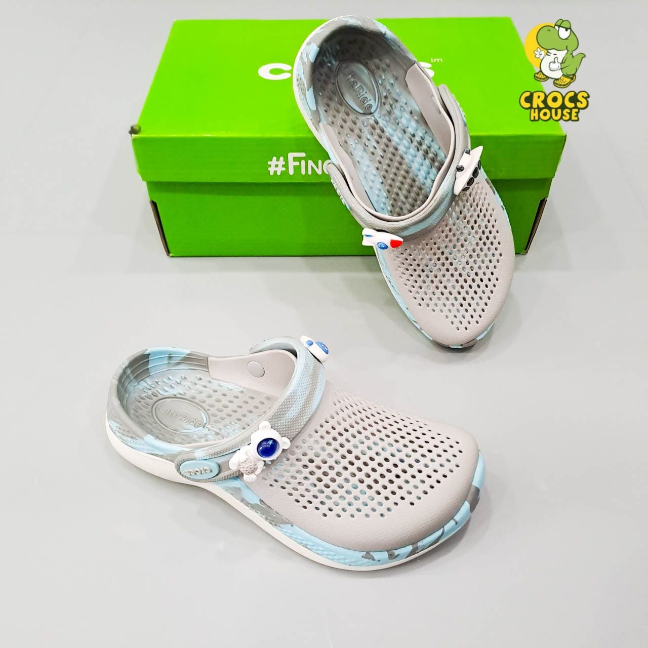  Dép sục Dinas literide 360 camo trẻ em 