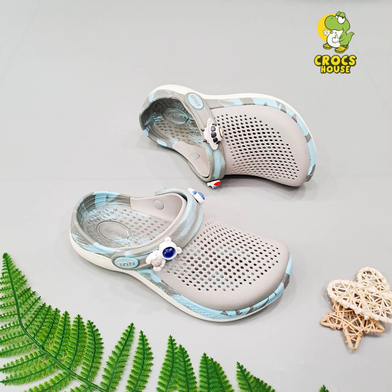  Dép sục Dinas literide 360 camo trẻ em 