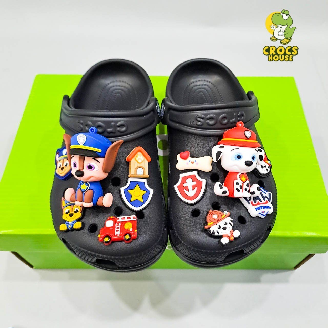  Set Jibbitz charms phối gắn trang trí dép cross 