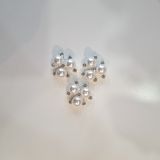  Jibbitz charms kim loại gắn dép cross 