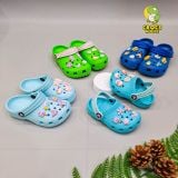  Dép sục cross classic trẻ em màu xanh, vàng chính hãng 