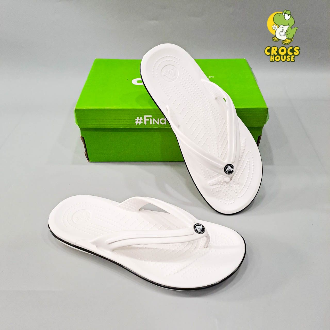  Dép kẹp crocband nam nữ chính hãng 