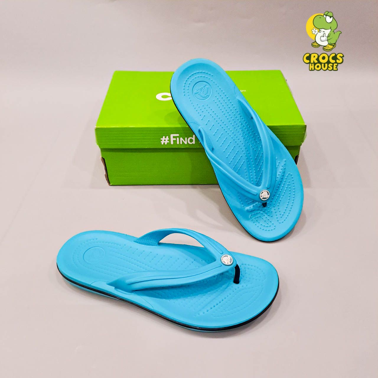  Dép kẹp crocband nam nữ chính hãng 