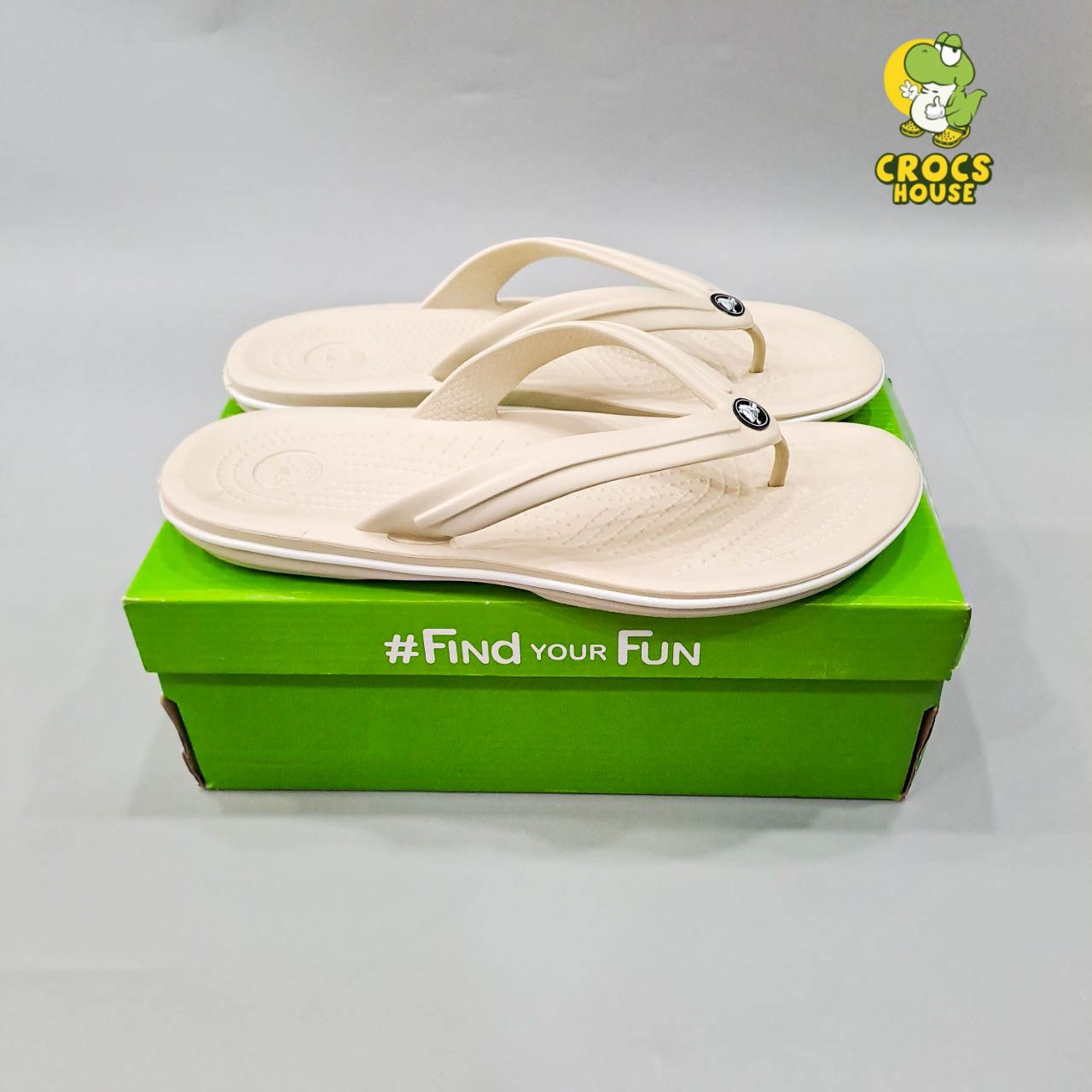  Dép kẹp crocband nam nữ chính hãng 
