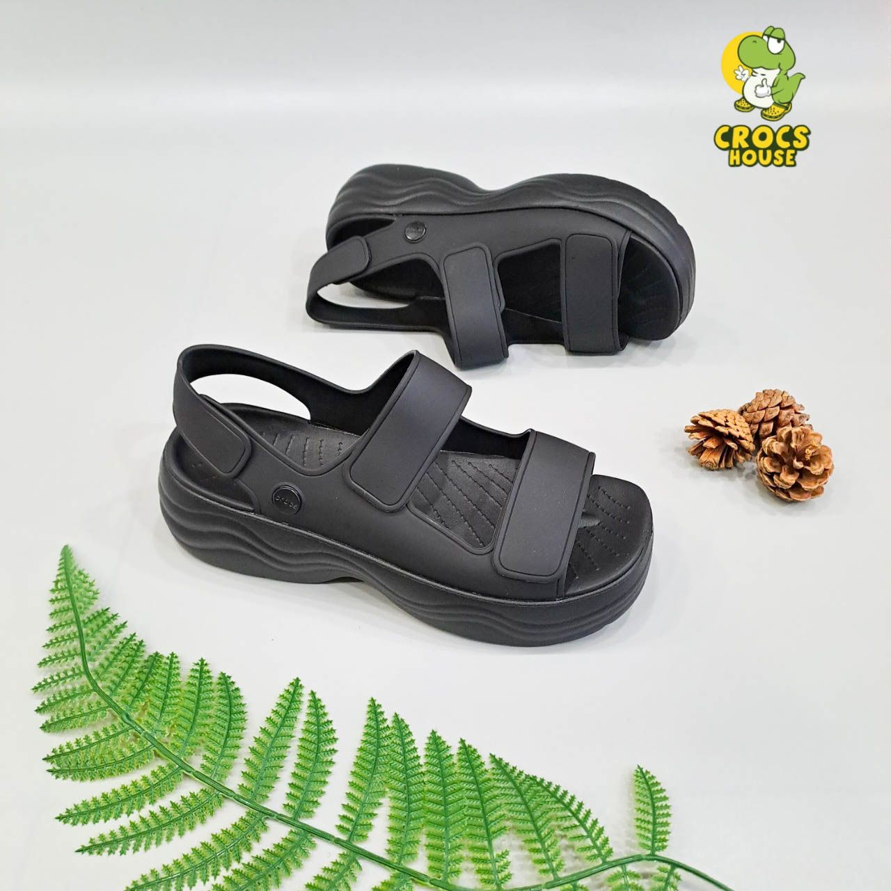  Sandal cross skyline nữ đế bánh mỳ 