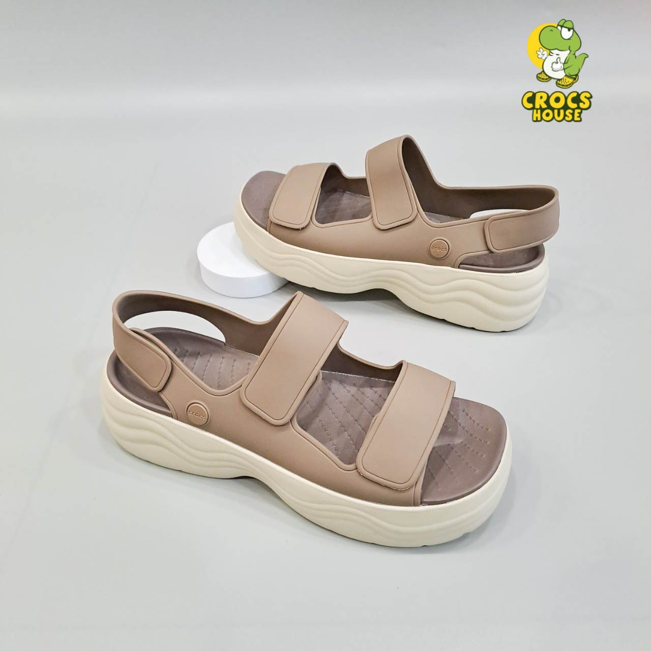  Sandal cross skyline nữ đế bánh mỳ 