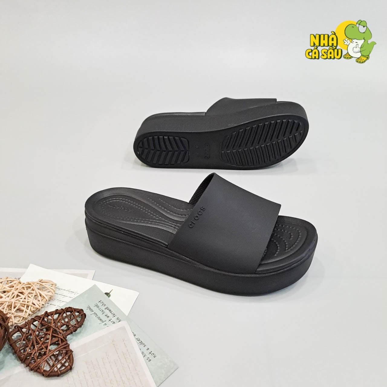  Dép Dinas brooklyn slide nữ 