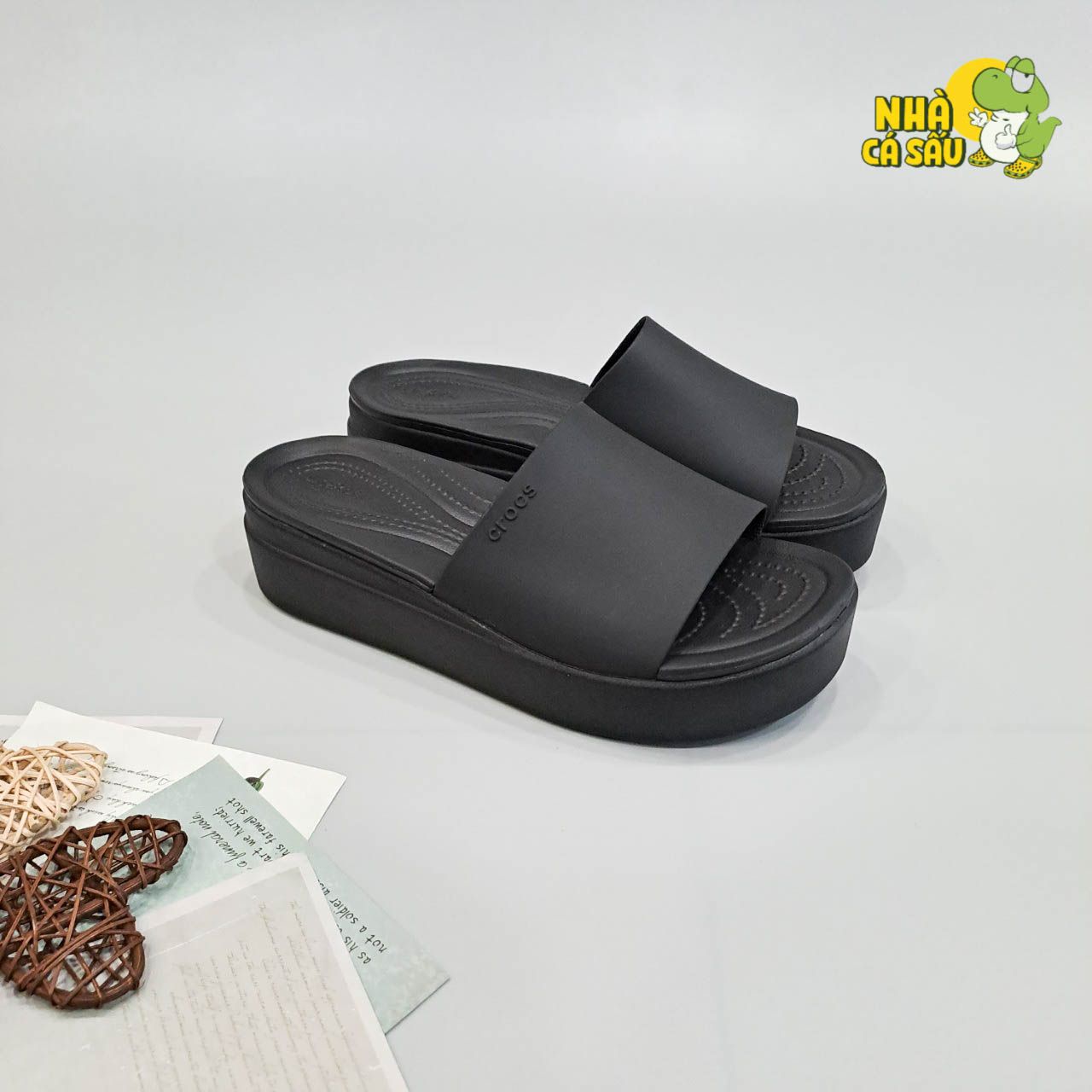  Dép Dinas brooklyn slide nữ 