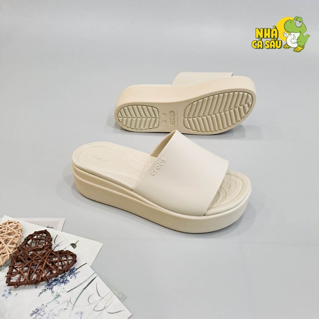  Dép Dinas brooklyn slide nữ 