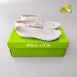  Sandal cross sexy xám in hoa nữ chính hãng 