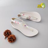  Sandal cross sexy xám in hoa nữ chính hãng 